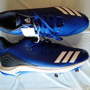 Adidas Icon Bounce Metal Baseball Cleats  Royal Bl